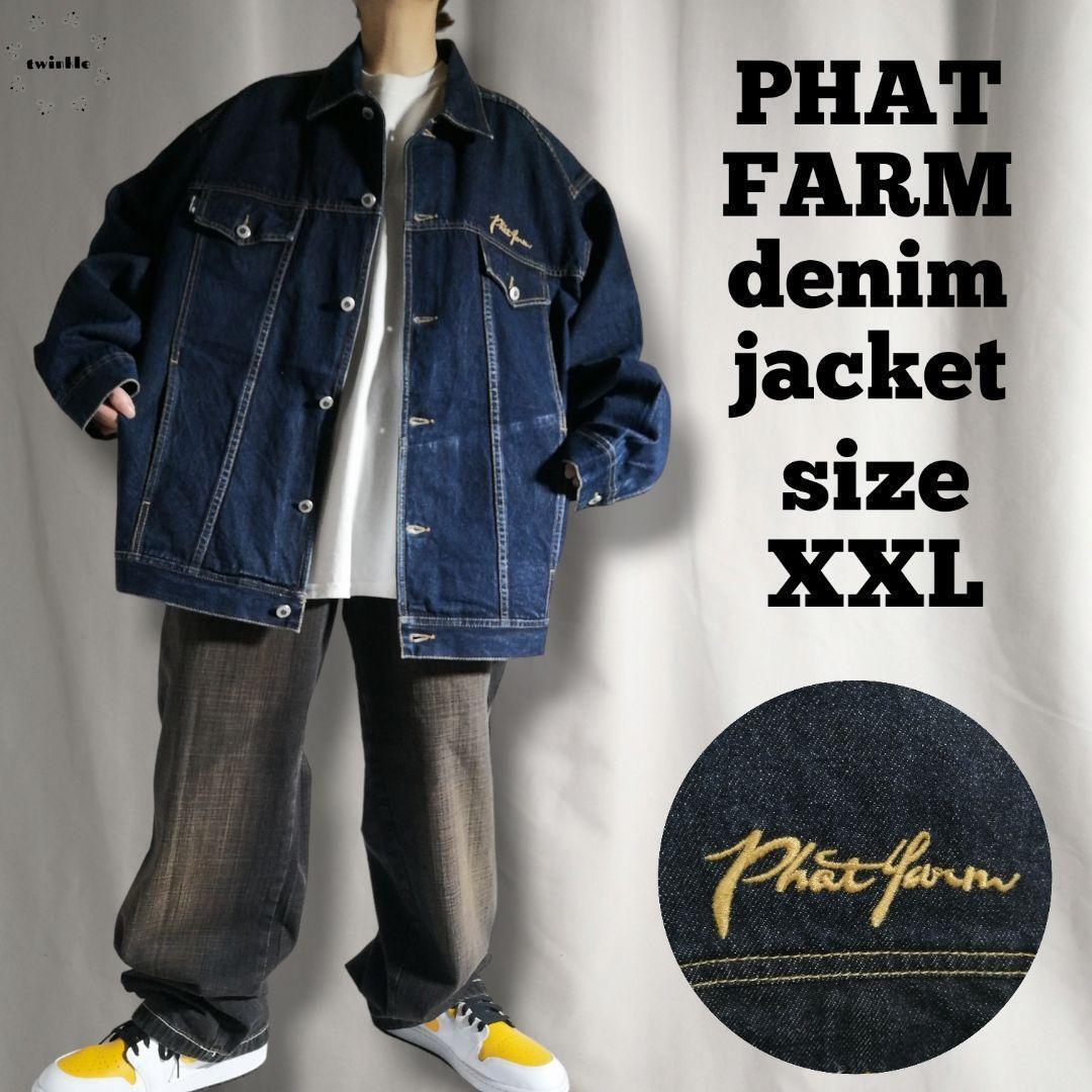 古着 00s PHATFARM ファットファーム デニムジャケット Gジャン 古着 00s PHATFARM ファットファーム デニムジャケット Gジャン