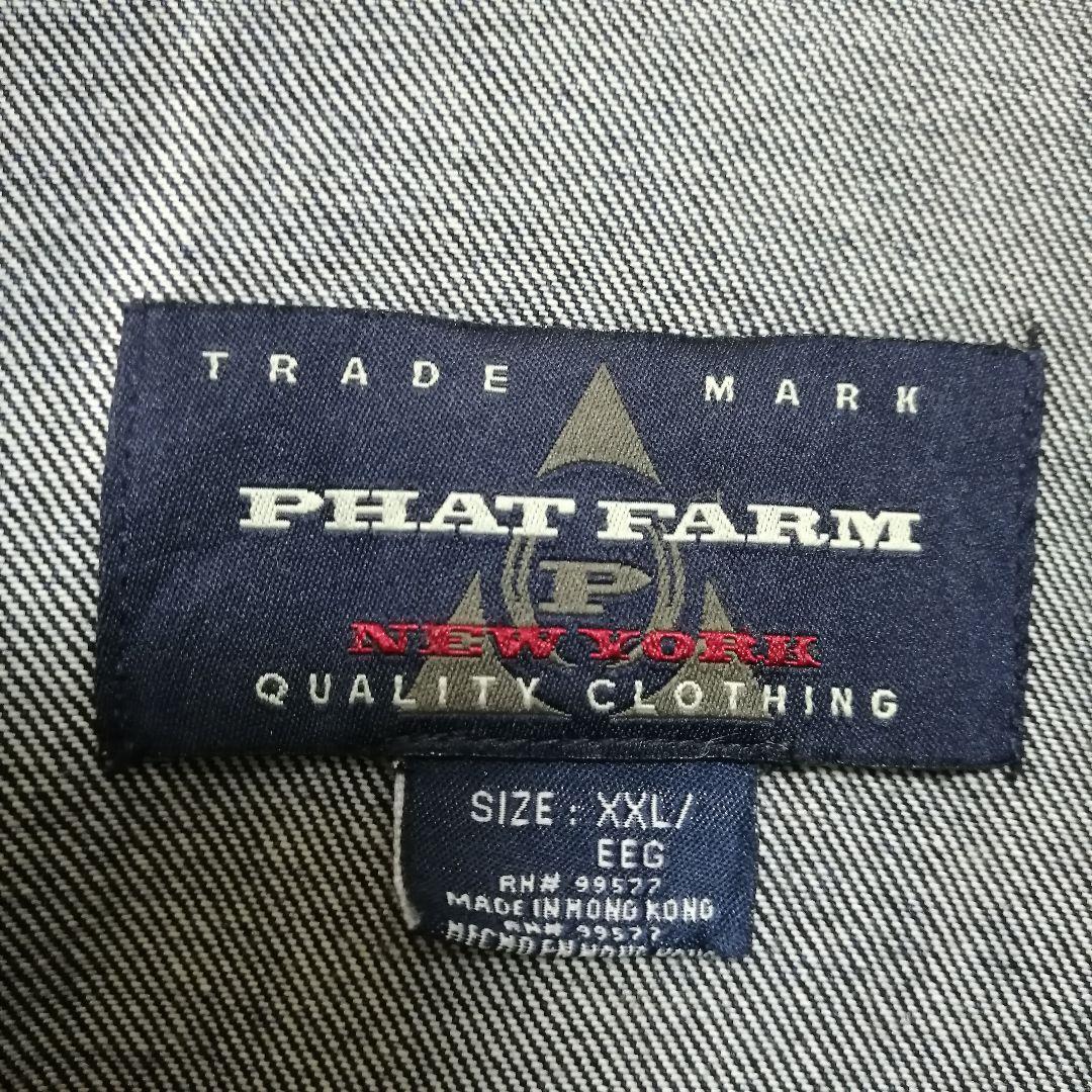 古着 00s PHATFARM ファットファーム デニムジャケット Gジャン 古着 00s PHATFARM ファットファーム デニムジャケット Gジャン