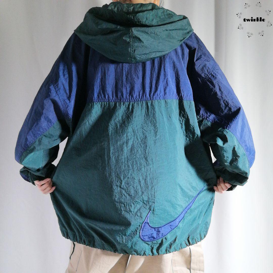古着 90s 90年代 NIKE ナイキ アノラックパーカー ナイロン 古着 90s 90年代 NIKE ナイキ アノラックパーカー ナイロン