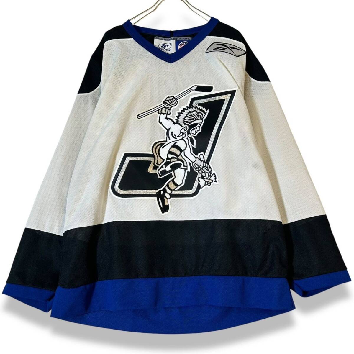 大人気新品 古着 ホッケーシャツ ECHL リーボック CCM×Reebok カナダ製 アイスホッケー