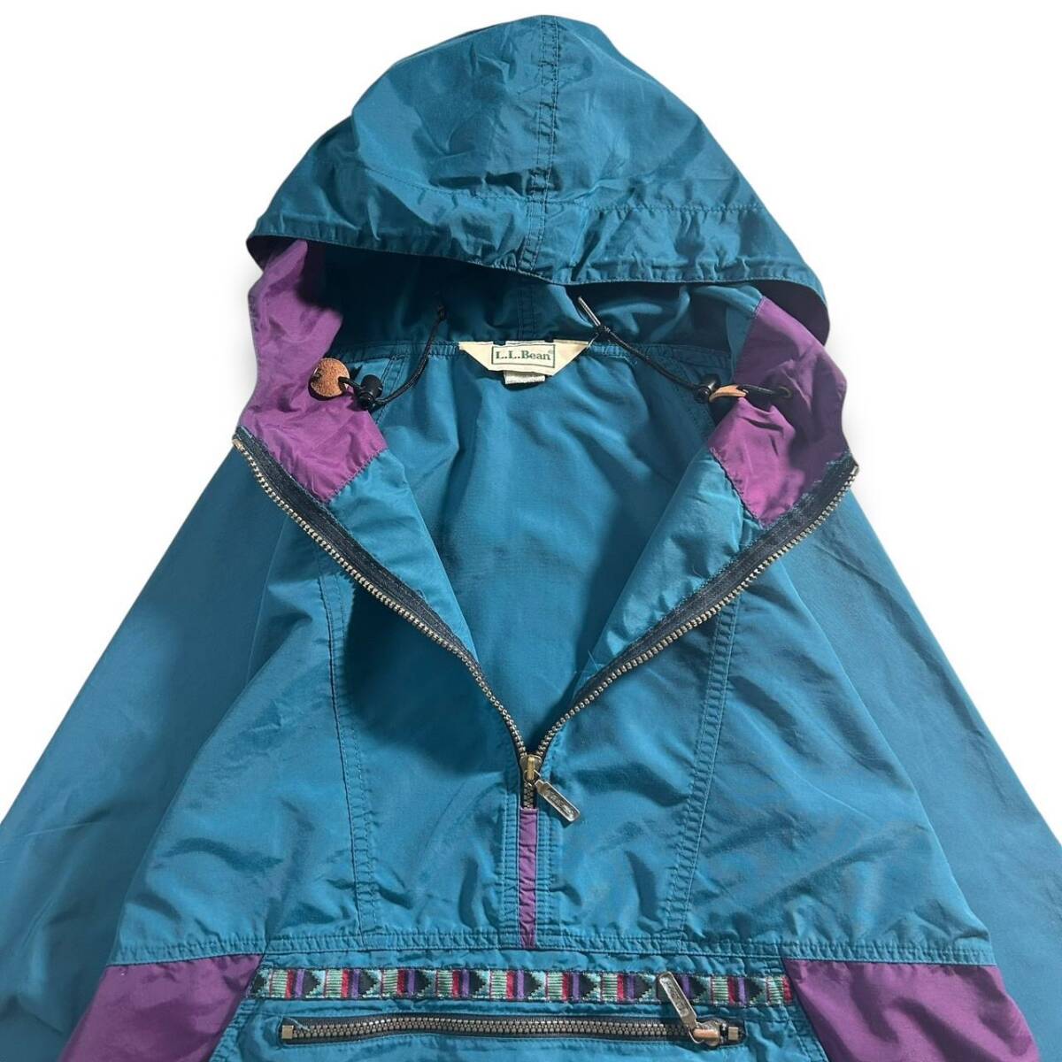 古着 90年代 L L bean エルエルビーン アノラックパーカー 古着 90年代 L L bean エルエルビーン アノラックパーカー