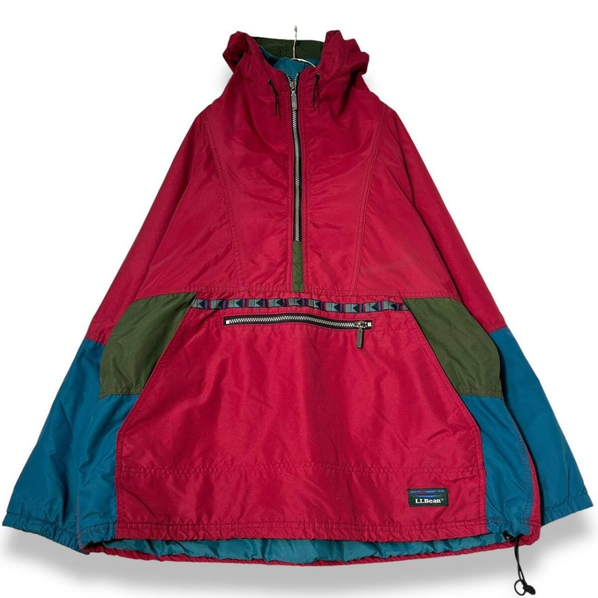 古着 80年代 USA製 L L bean エルエルビーン アノラックパーカー 古着 80年代 USA製 L L bean エルエルビーン アノラックパーカー