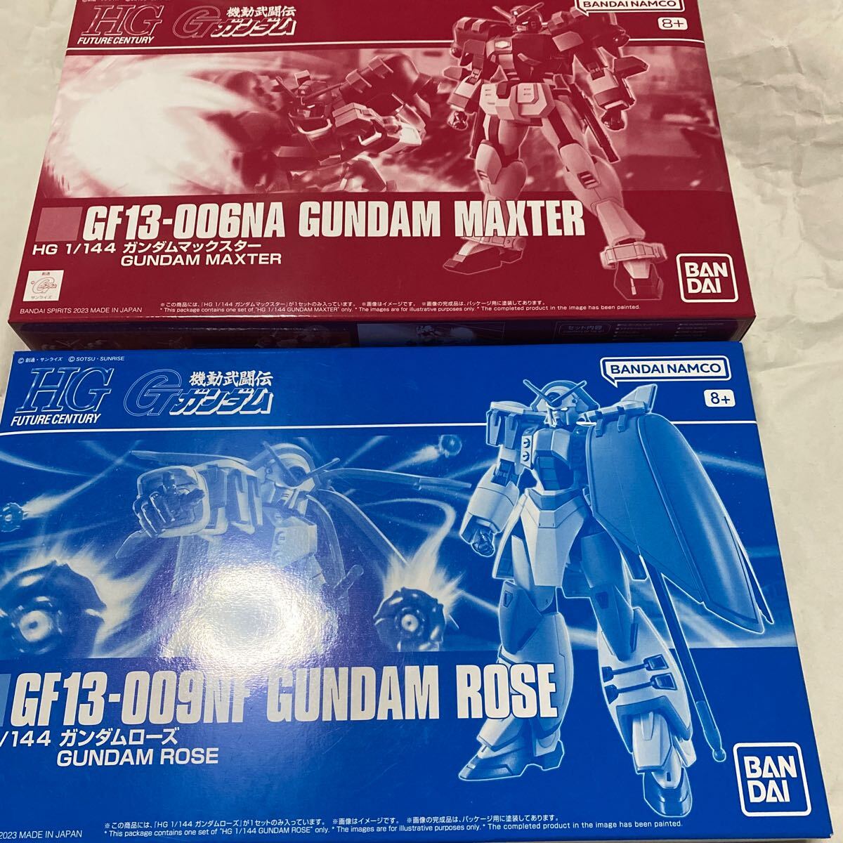 HG 1/144【新品未組立】ガンダムローズ&ガンダムマックスター HG 1/144【新品未組立】ガンダムローズ&ガンダムマックスター