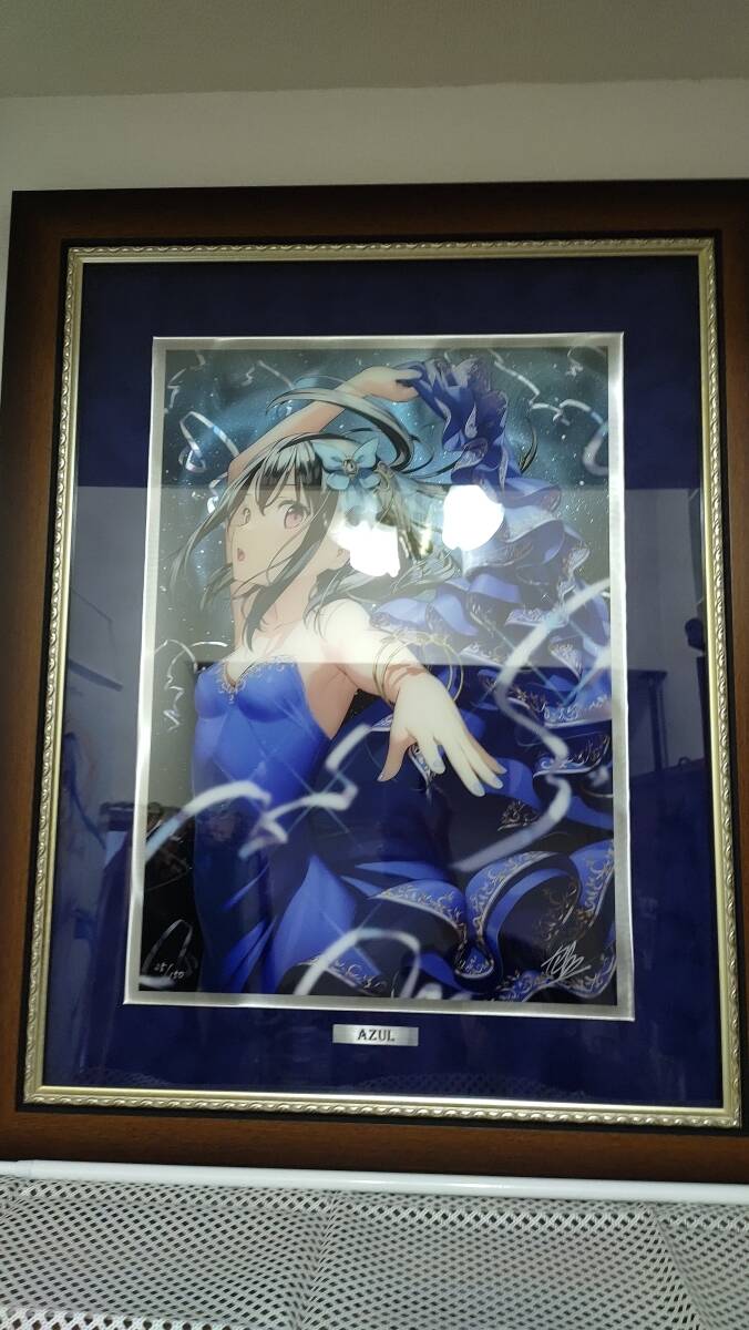 Yahoo!オークション - カントク 版画 ME版(金属版)「AZUL」35 Yahoo!オークション - カントク 版画 ME版(金属版)「AZUL」35
