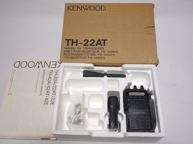 TH-22AT海外向けＪ無しワイドバンド業務無線 特定小電力無線等送受信/海外/輸出/輸入KENWOODケンウッド