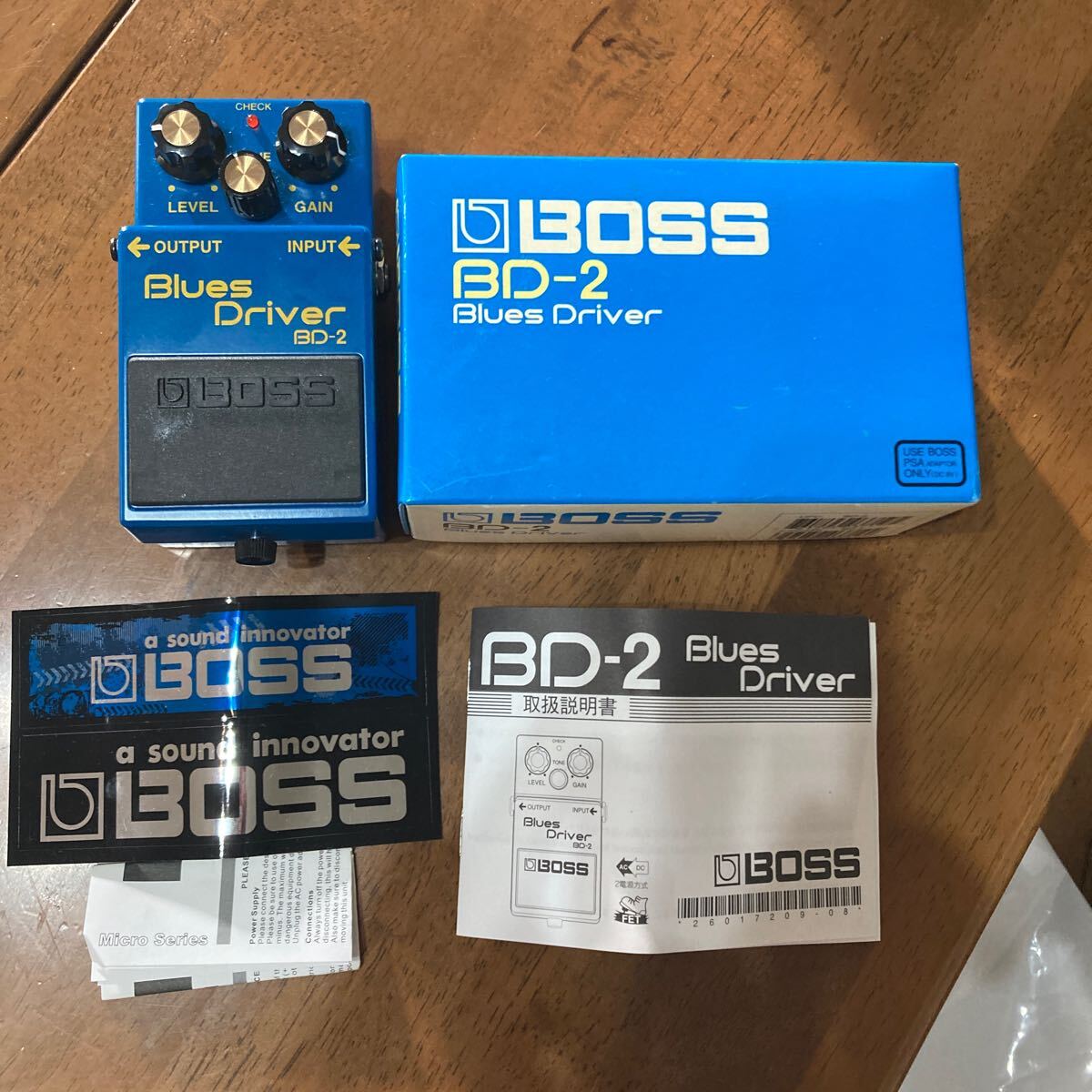 エフェクター BOSS Blues Driver BD-2/ボス ブルースドライバー  オーバードライブ(オーバードライブ)｜売買されたオークション情報、yahooの商品情報をアーカイブ公開 - オークファン エフェクター