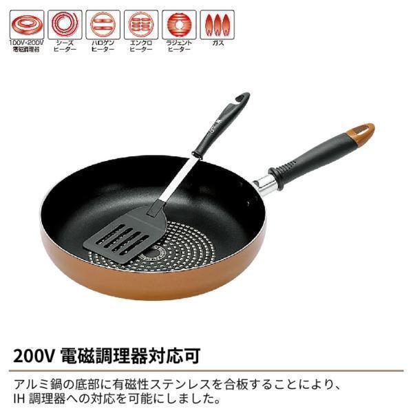 【 新品 】 フライ返し キッチンツール フライパン 28cm IH対応 ターナー付 ダイヤモンドコート 来栖けい 調理器具 鍋セット M5-MGKYM8000_画像5