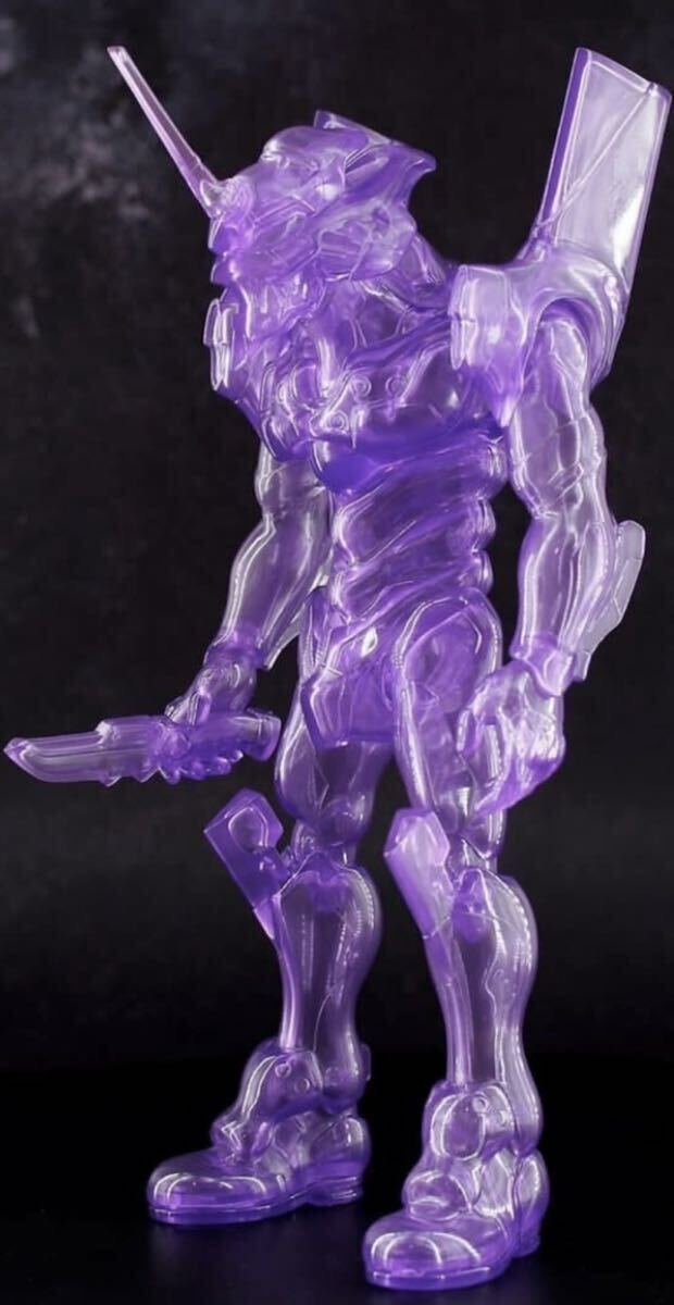 エヴァンゲリオン 初号機 パープルクリアver. ソフビ フィギュア エヴァンゲリオン 初号機 パープルクリアver. ソフビ フィギュア
