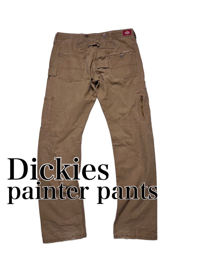 Yahoo!オークション - 90s Dickies 赤タグ ダック地 ペインター Yahoo!オークション - 90s Dickies 赤タグ ダック地 ペインター