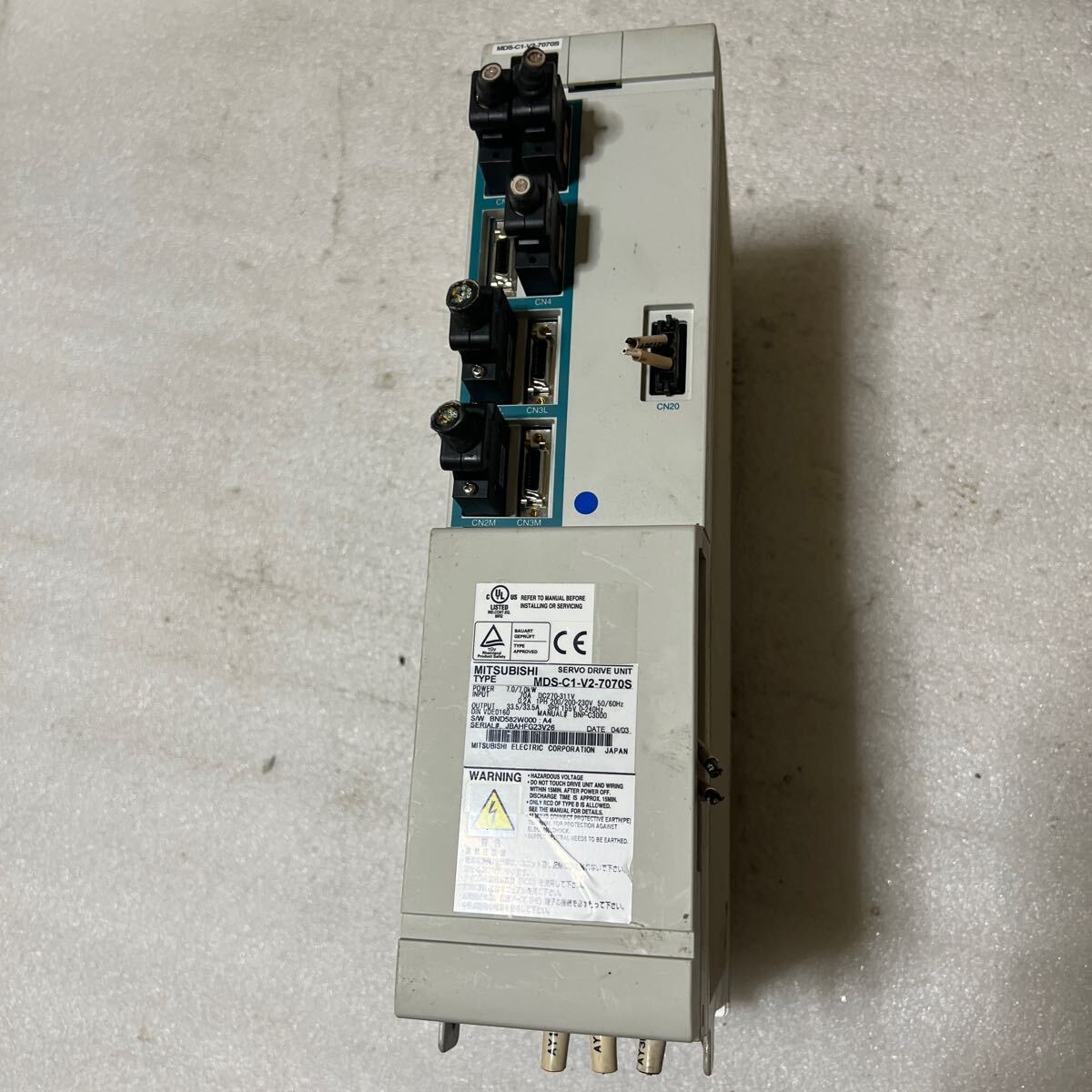 三菱 サーボアンプ MDS-C1-V2-7070S|Yahoo!フリマ(旧PayPay 三菱 サーボアンプ MDS-C1-V2-7070S|Yahoo!フリマ(旧PayPay