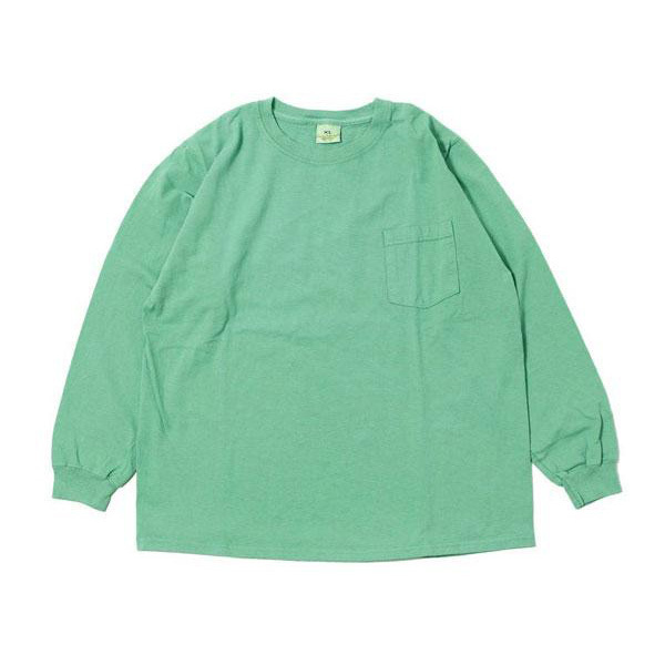XLサイズ アップルグリーン グッドウェア tシャツ ロング GOOD WEAR L/S POCKET TEE ヘビーウェイトTEE MADE IN U.S.A