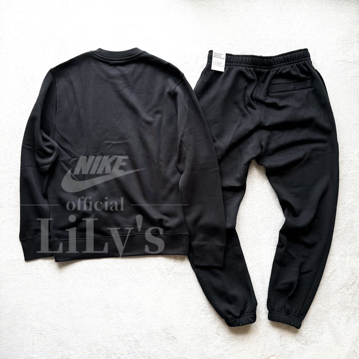 新品 NIKE上下セットアップ L ブラックオレンジ 黒 ナイキ 送料 新品 NIKE上下セットアップ L ブラックオレンジ 黒 ナイキ 送料