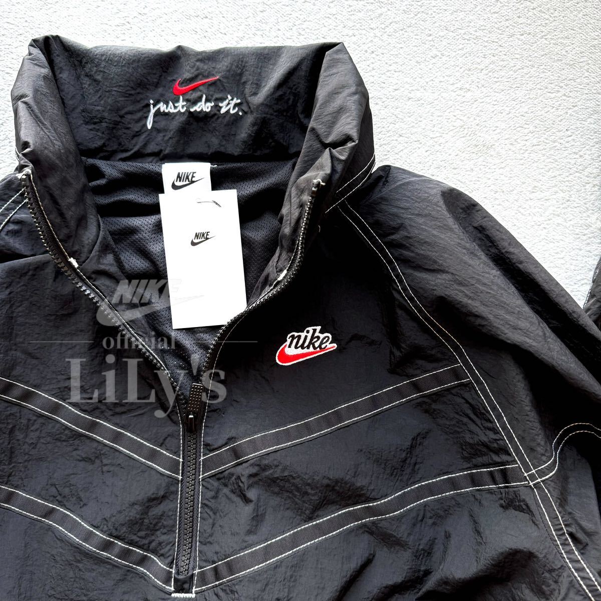 新品未使用 NIKE上下セットアップ Lサイズ 黒赤 ナイキ ス 新品未使用 NIKE上下セットアップ Lサイズ 黒赤 ナイキ ス
