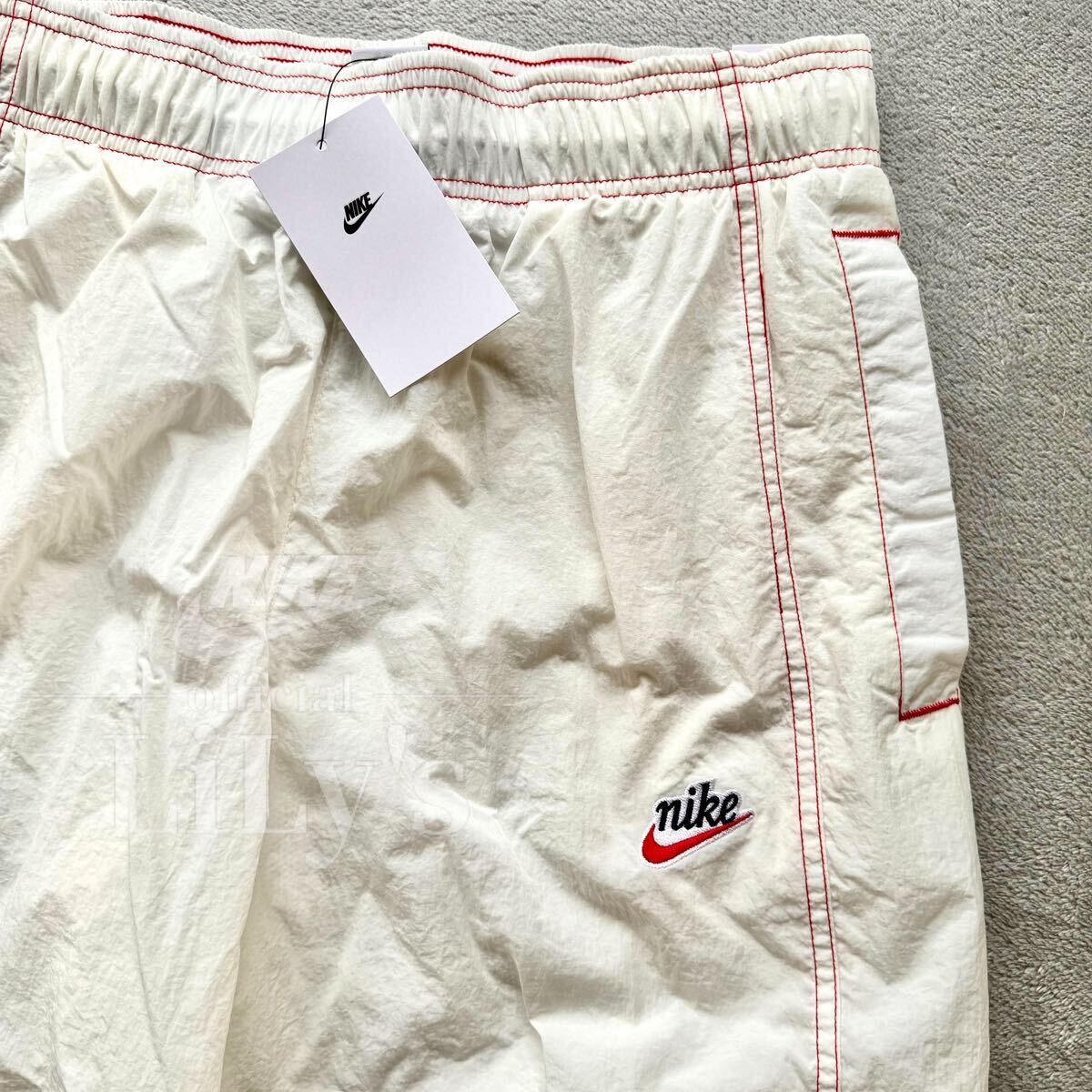 新品 NIKE上下セットアップ XLサイズ 白赤 ナイキ ナイロン 新品 NIKE上下セットアップ XLサイズ 白赤 ナイキ ナイロン