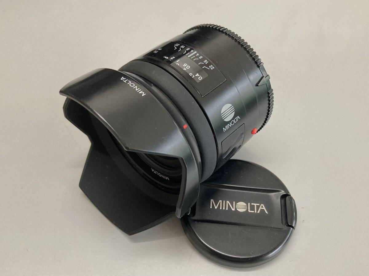 ☆光学極上☆ フード付き MINOLTA AF 24mm F2.8 - レンズ ☆光学極上☆ フード付き MINOLTA AF 24mm F2.8 - レンズ