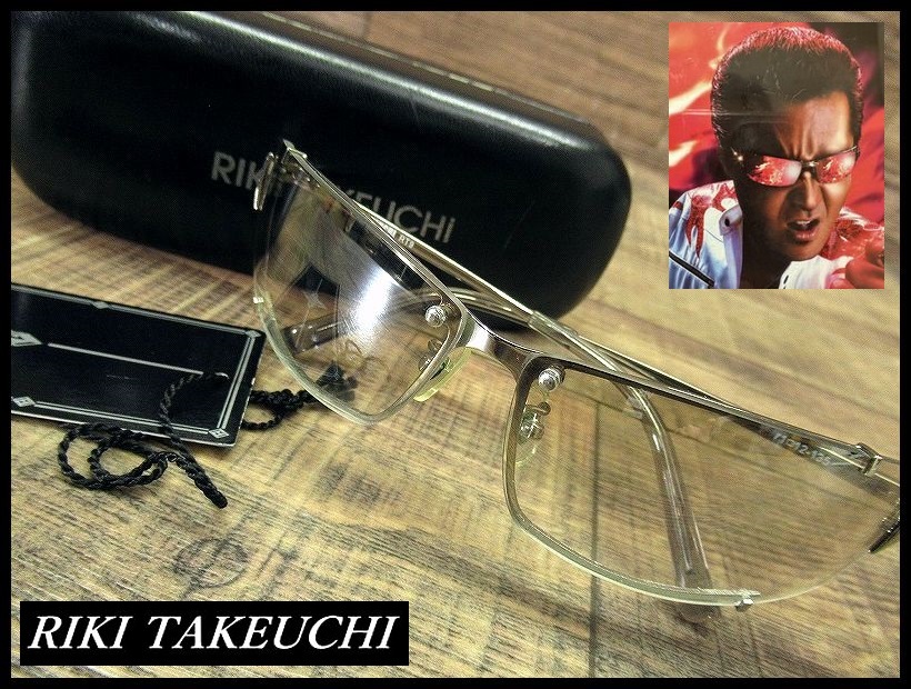 ミナミの帝王 竹内力 RIKI TAKEUCHI サングラス RT4 未使用 ミナミの帝王 竹内力 RIKI TAKEUCHI サングラス RT4 未使用
