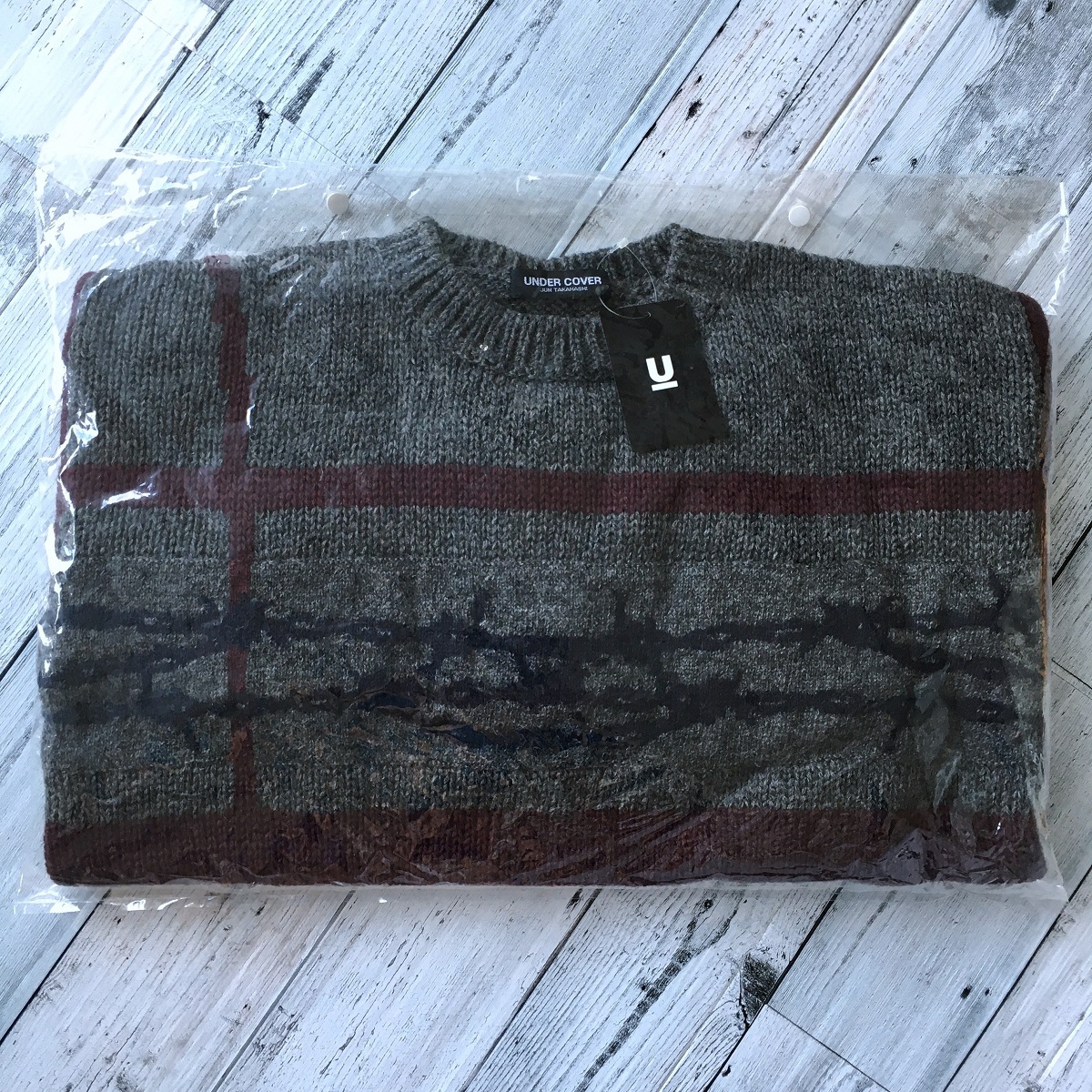 初期アンダーカバー/極上品】'96年製 UNDERCOVER 有刺鉄線ニット 初期アンダーカバー/極上品】'96年製 UNDERCOVER 有刺鉄線ニット