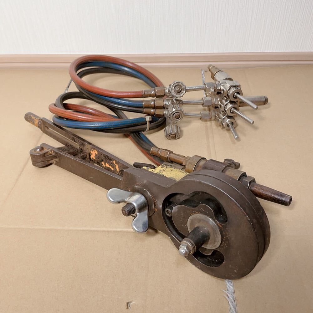 ☆動作未確認☆ジャンク☆小池酸素工業 パイプ切断機 手動 ガス ☆動作未確認☆ジャンク☆小池酸素工業 パイプ切断機 手動 ガス