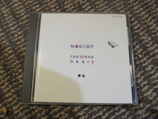 ◇NOBODY/レストレス・ハート◇CA32－1299　ノーバディ　送185