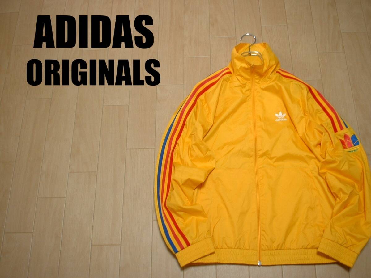 大人気ADIDAS ORIGINALSスリーストライプスナイロンジャケッM正規3D TF 3 STRP TTアディダスオリジナルスウインドジャージトラックトップ