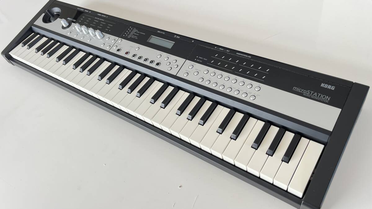KORG コルグ シンセサイザー micro STATION 61鍵 - 鍵盤楽器 KORG コルグ シンセサイザー micro STATION 61鍵 - 鍵盤楽器