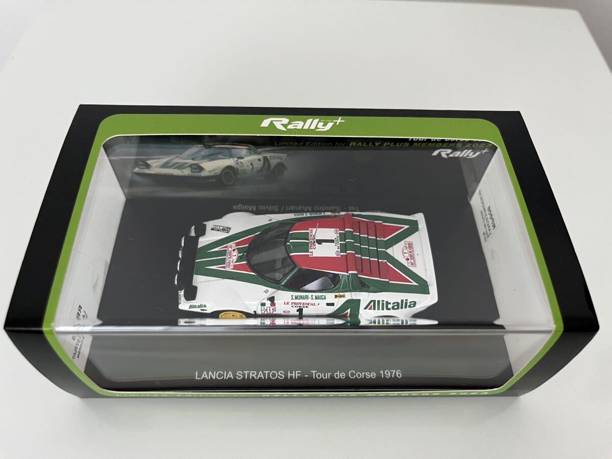新品 非売品 ラリープラス 2023限定配布 1/43 スパーク ランチア 新品 非売品 ラリープラス 2023限定配布 1/43 スパーク ランチア