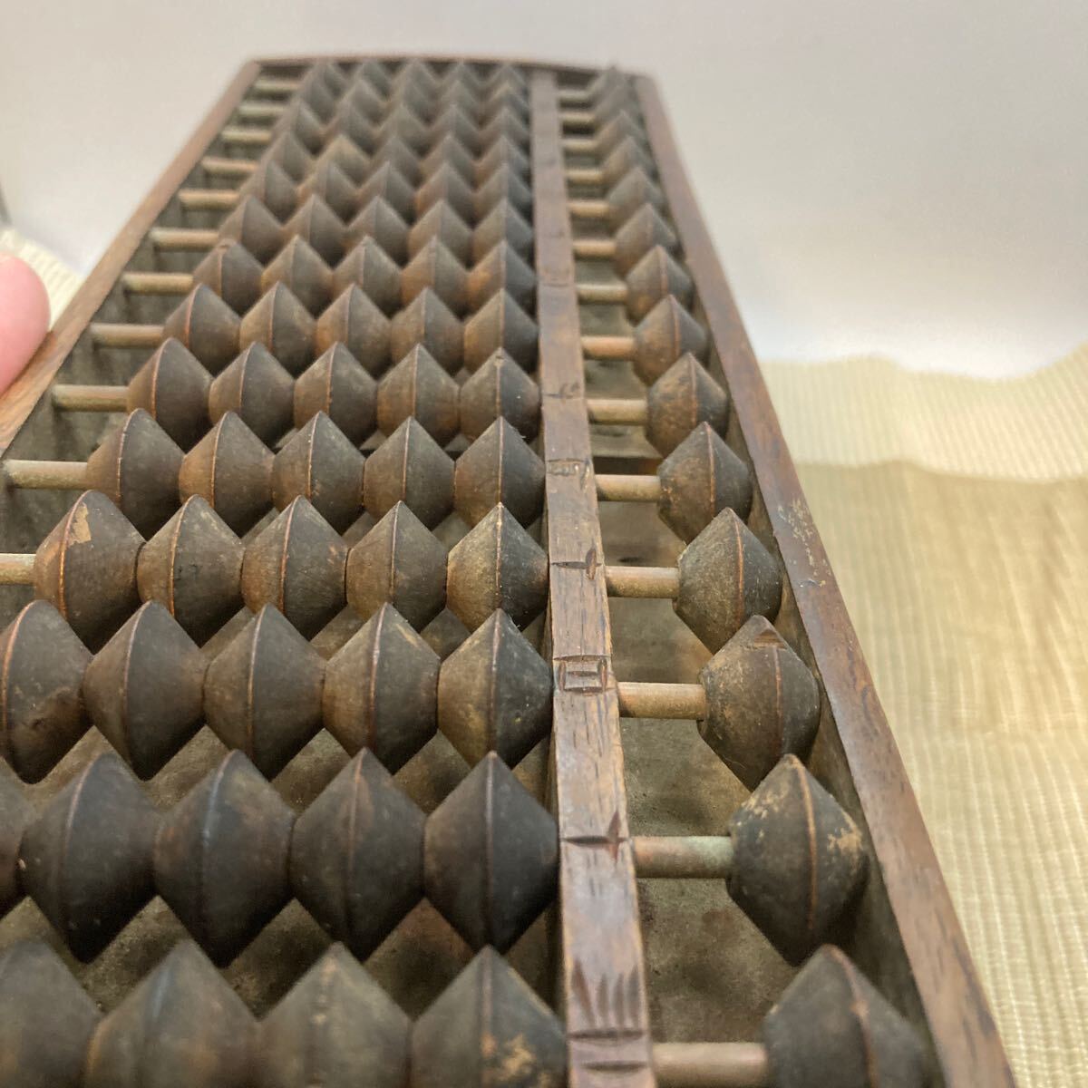 逆輸入 伝統工芸 工芸品 工芸美術 時代物 アンティーク 彫 古い 木工、竹工芸
