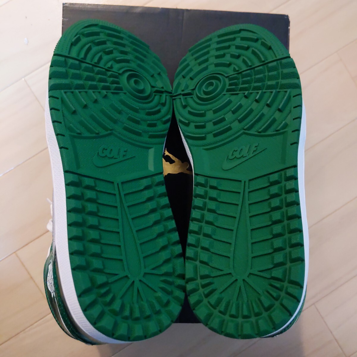 【レアカラー】ナイキJORDAN 1 RETRO HIGH GOLF 27.5⑤