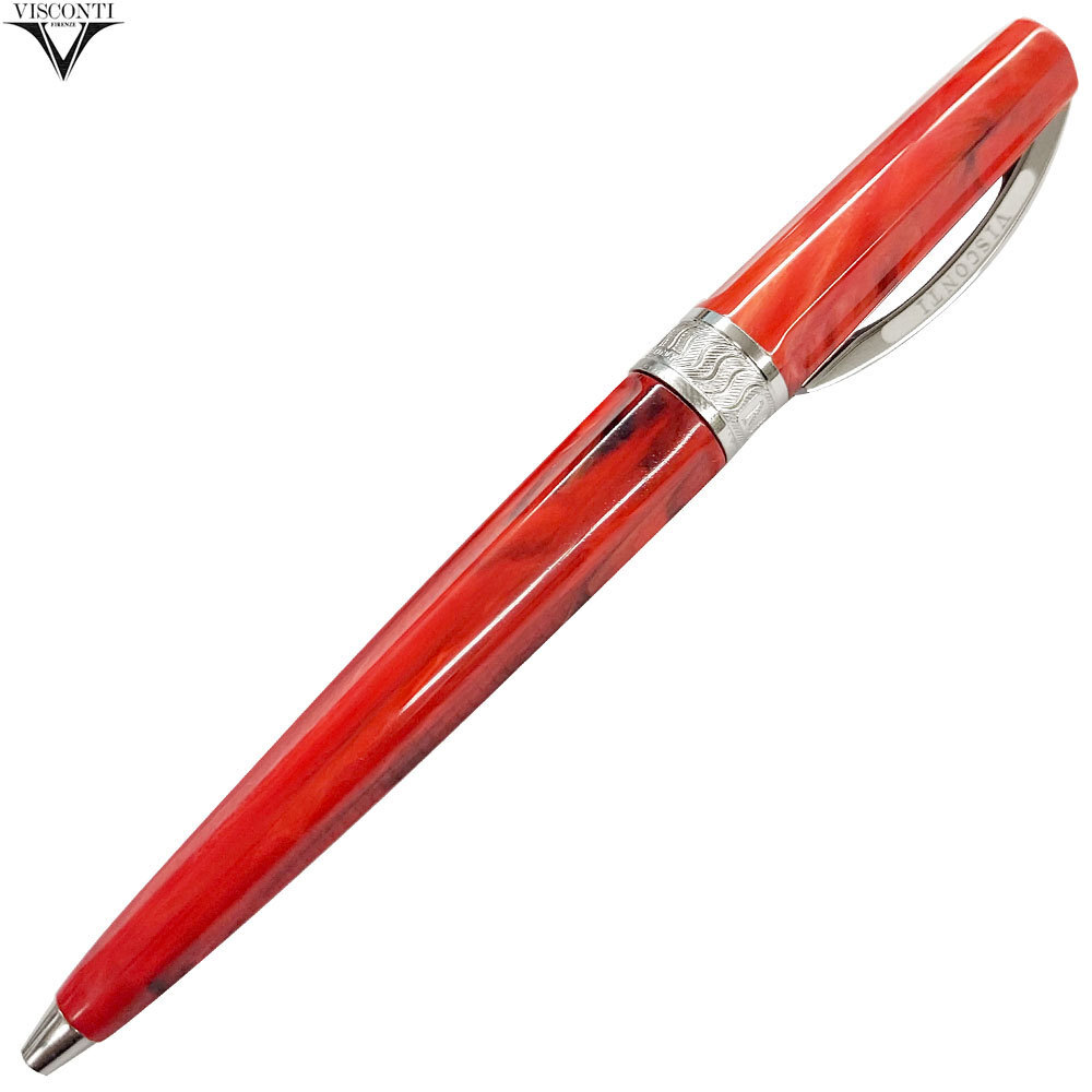 VISCONTI ヴィスコンティ KP09-04-BP ボールペン ミラージュ ミレージュ Mirage コーラル レッド 黒インク ビスコンティ 並行輸入品