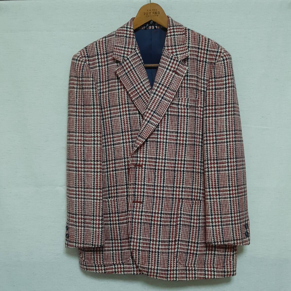 ハリスツイード メンズジャケット 毛100％ HARRIS TWEED HAND WOVEN