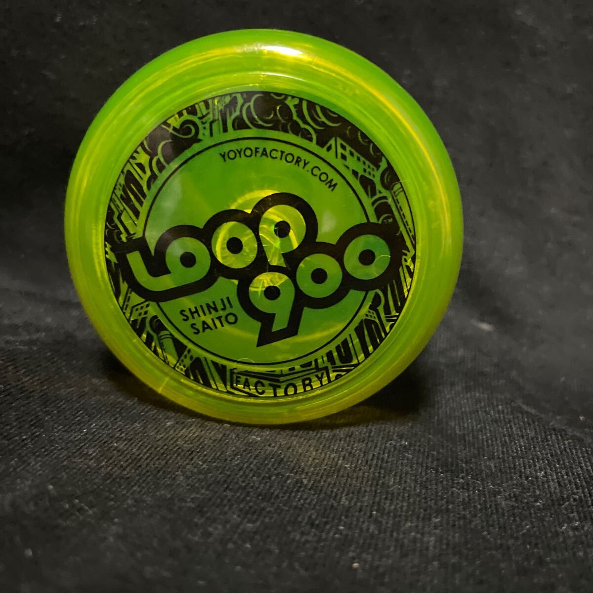 ヨーヨーファクトリー 斎藤 慎司モデル ループ900 初期 イエロー ヨーヨーファクトリー 斎藤 慎司モデル ループ900 初期 イエロー