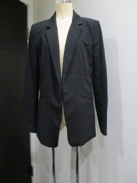 エイチアンドエム　H&M　黒　ジャケット　サイズ6　送料無料