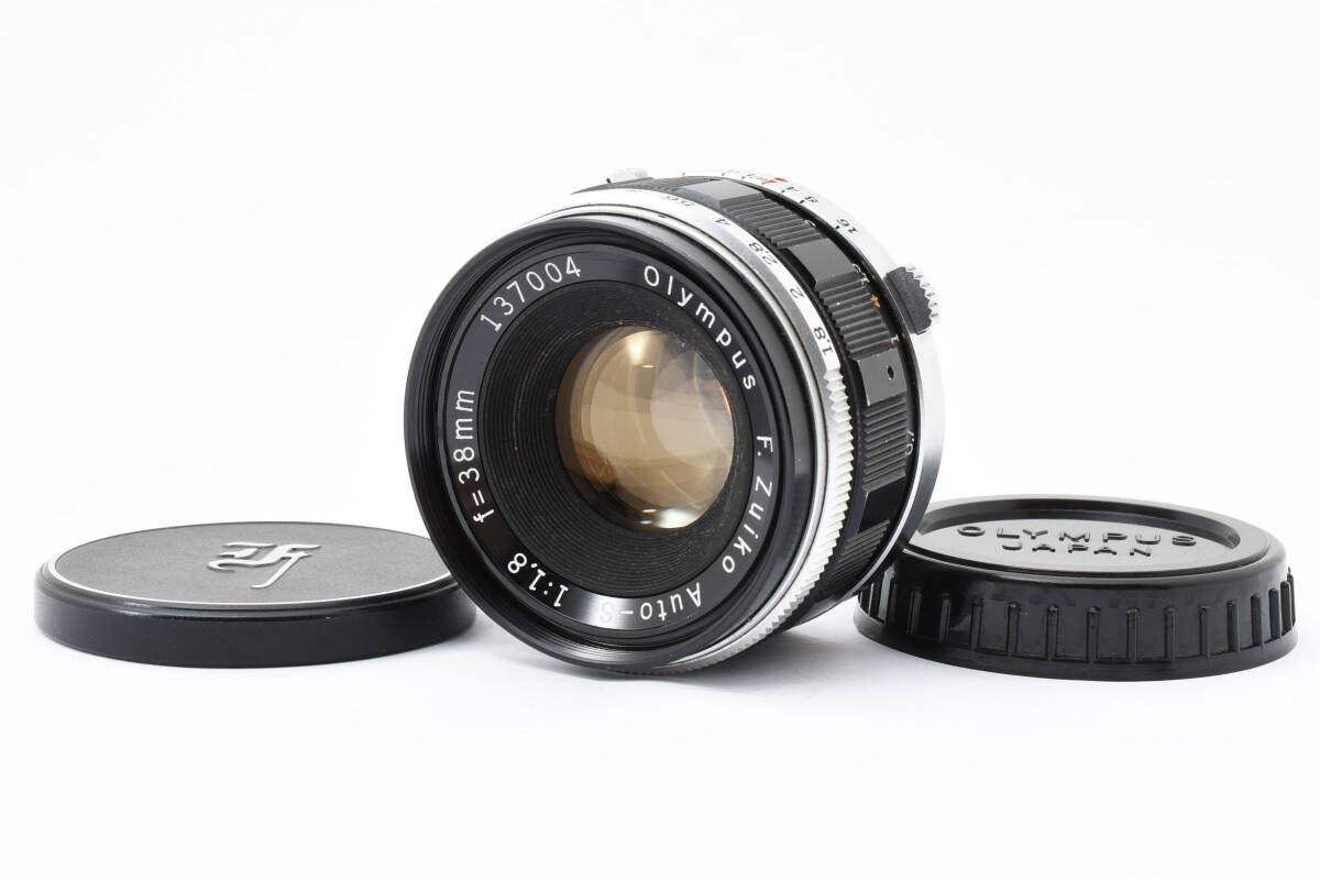 動作品・良品 OLYMPUS オリンパス F..ZUIKO AUTO-S 38mm f1.8