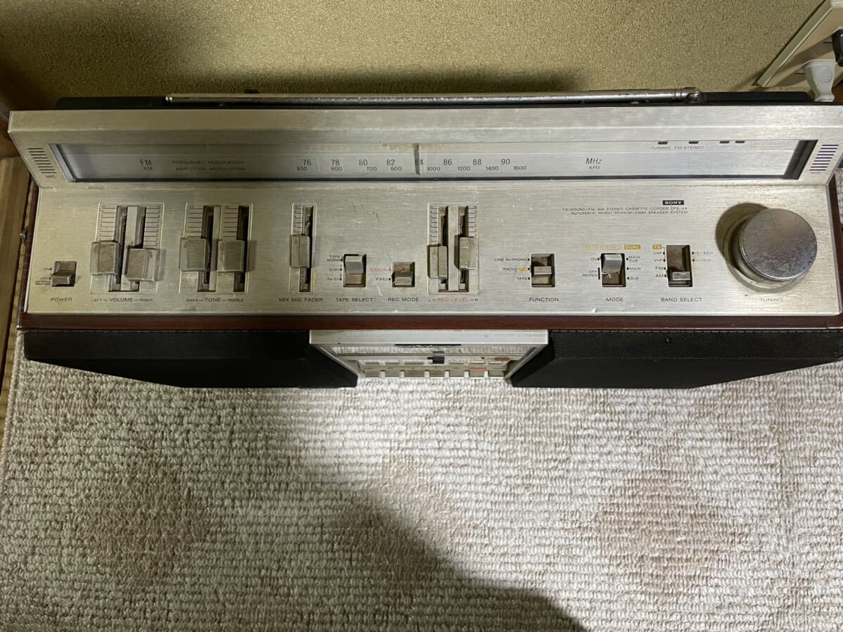 ラジカセ ZILBAP ジルバップ CFS-V8 ジャンク