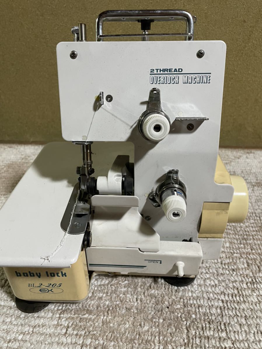 【ジャンク品】JUKI BL2-205EX baby lock ベビーロック ロックミシン