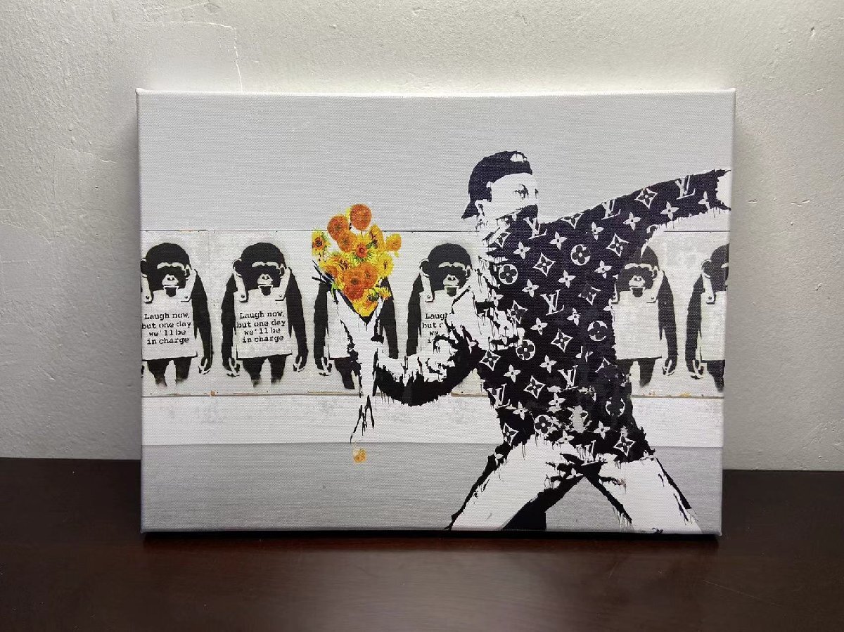 death nyc 世界限定100枚　バンクシー　フラワーボンバー death nyc 世界限定100枚バンクシーフラワーボンバー