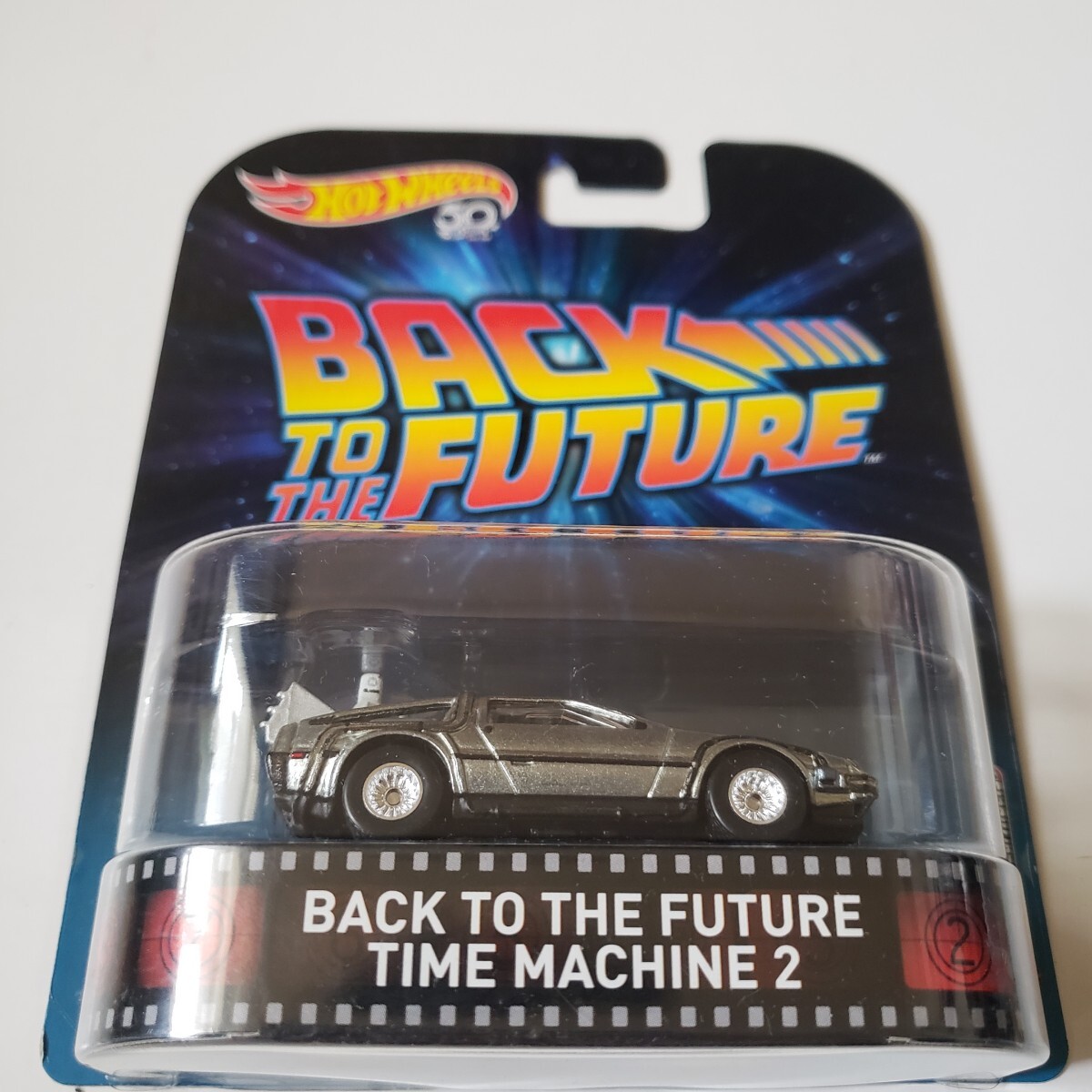 ホットウィール 2018 BACK TO THE FUTURE バック・トゥ・ザ・フューチャー タイムマシン 2 デロリアン