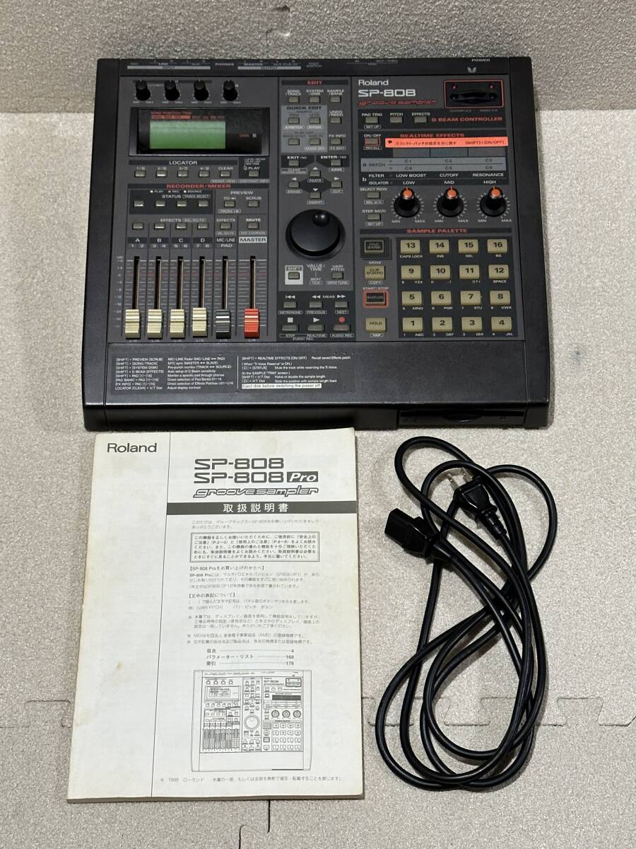 Roland ローランド SP-808 サンプラー 付属品有り