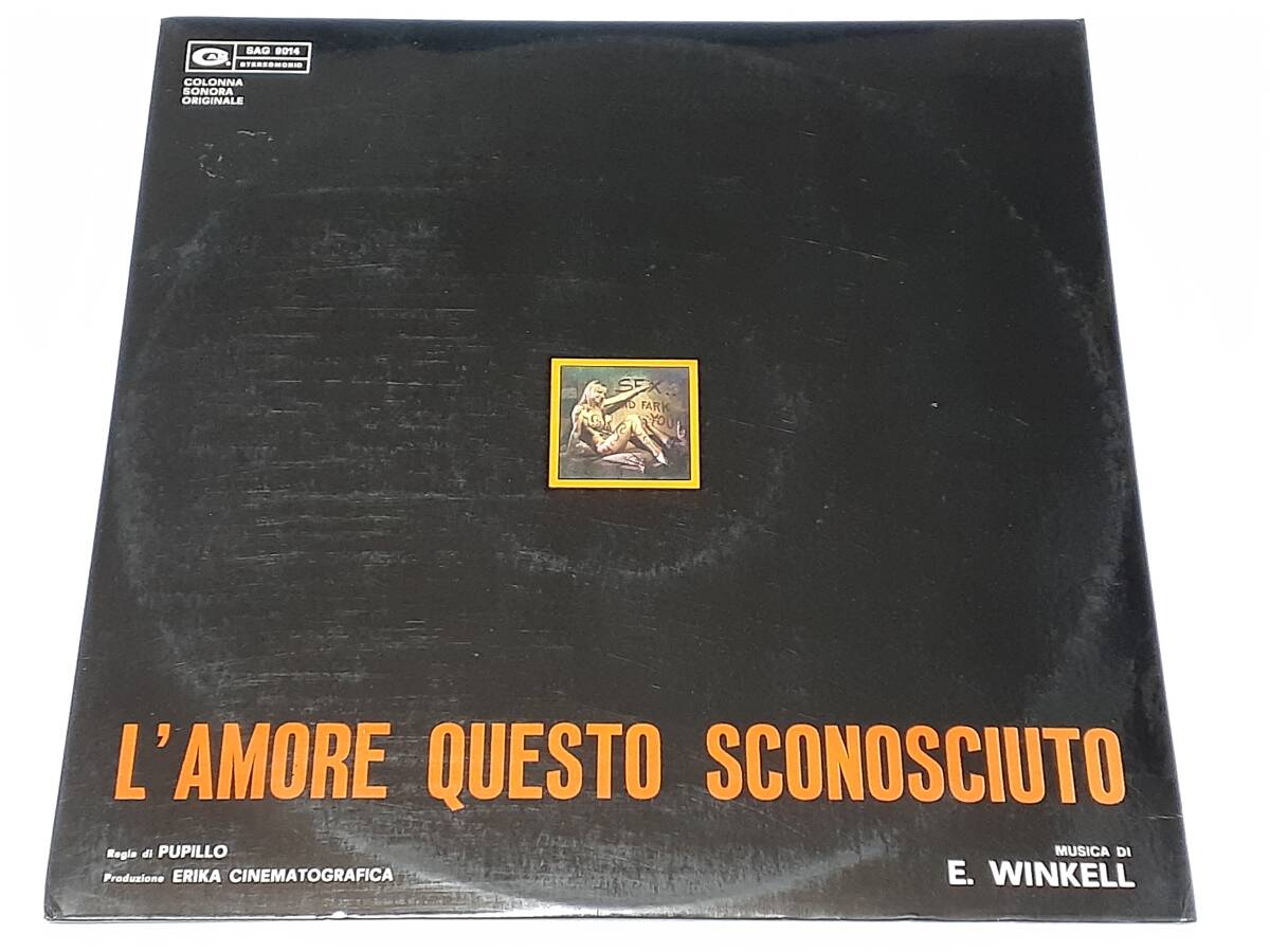 L’AMORE QUESTO SCONOSCIUTO (1969), LESBO (1969)／E?ウィンケル、デマージ＆アレッサンドローニ／伊ＬＰ?オリジナル（Cam）