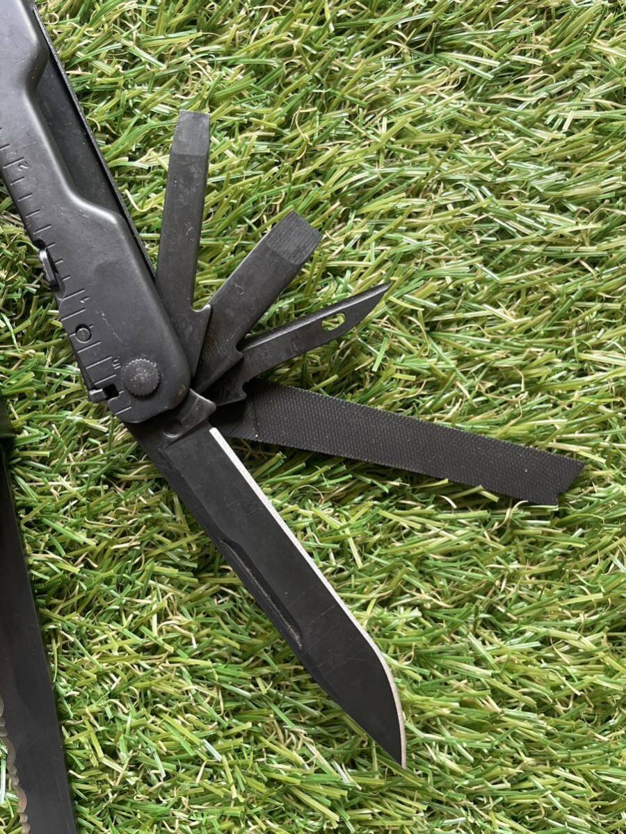 LEATHERMAN SUPERTOOL300 Black 専用ナイロン製シース付 LEATHERMAN SUPERTOOL300 Black 専用ナイロン製シース付