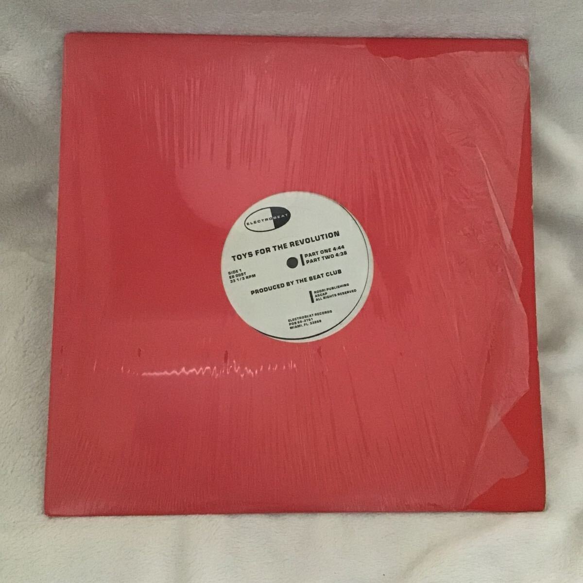 Toys For The Revolution / the beat club Electrobeat Records 12inch シュリンク