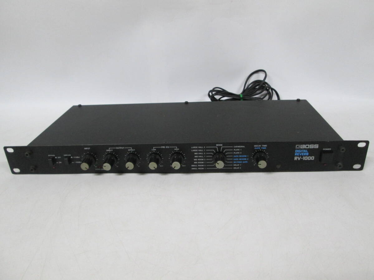 0920n Y12901 BOSS RV-1000 DIGITAL REVERB デジタルリバーブ