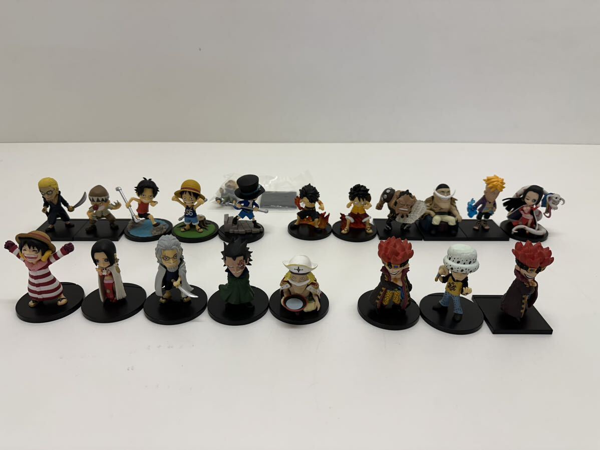 ワンピース コレクタクブルフィギュア 20体セット ルフィ キッド ロー 白ひげ ドラゴン レイリー ハンコック　マルコ ダイヤモンドジョズ