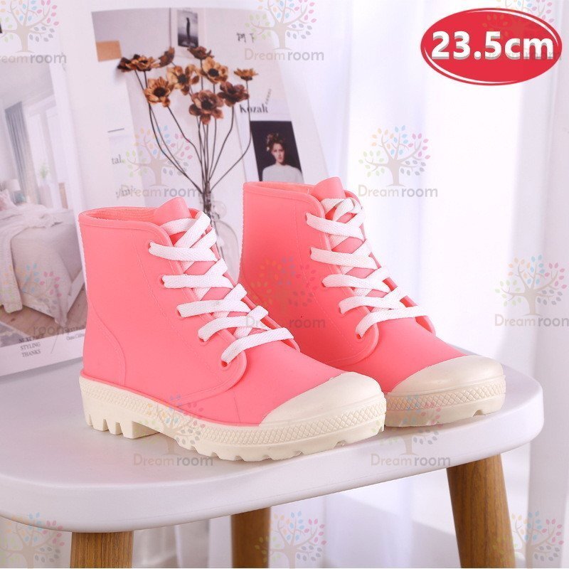 Cute* design rain boots K-359[23.5cm] boots lady's girl rainy season 