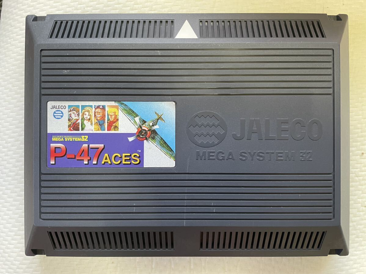 1円〜 ロムのみ ジャレコ/JALECO P-47 ACES エイセス メガシステム32 動作確認済