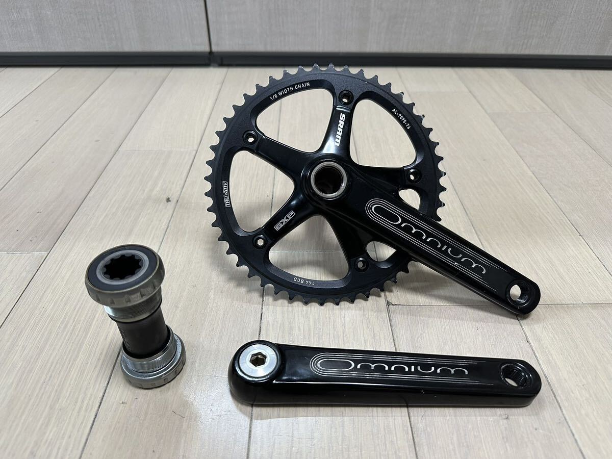 SRAM スラムOMNIUM 48T 170mm クランクセットBB付き|Yahoo SRAM スラムOMNIUM 48T 170mm クランクセットBB付き|Yahoo