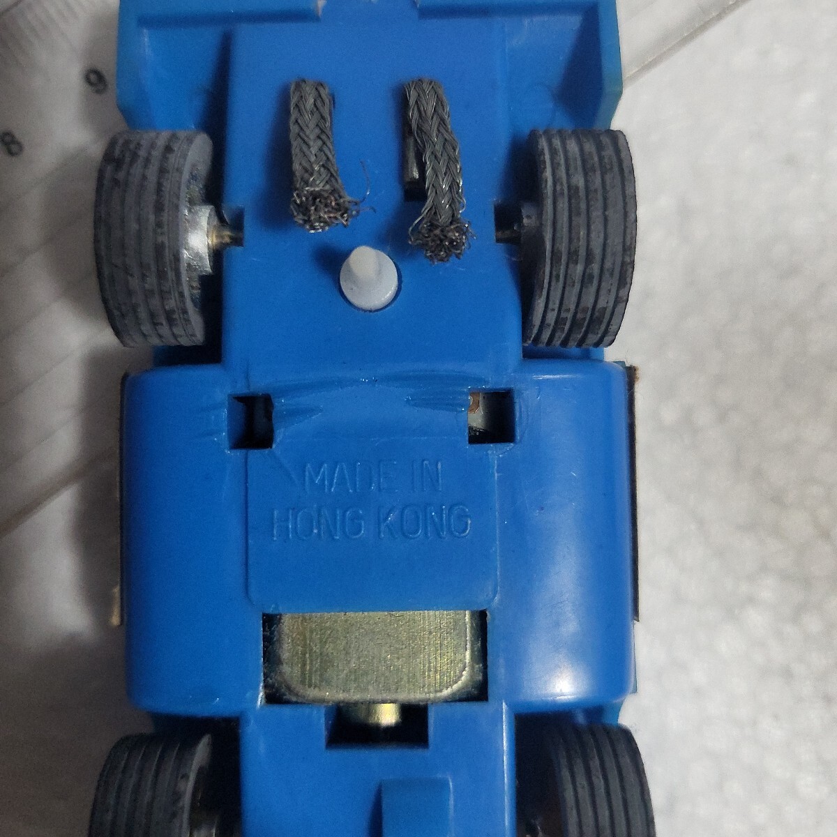 昭和当時物 ヨネザワ ジュニアビッグレーシング No 30 米澤玩具 レーシングゲーム スロットカーのみ MADE IN HONG KONG