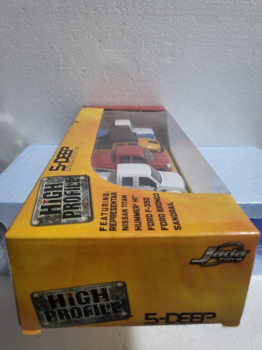 絶版ミニカー JADA 1/64 HIGH PROFILE 5-DEEP タイタン ハマーH1