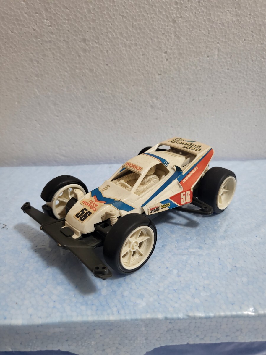80年代 当時物 田宮 タミヤ レーサー ミニ四駆 グラスホッパーII 80年代 当時物 田宮 タミヤ レーサー ミニ四駆 グラスホッパーII
