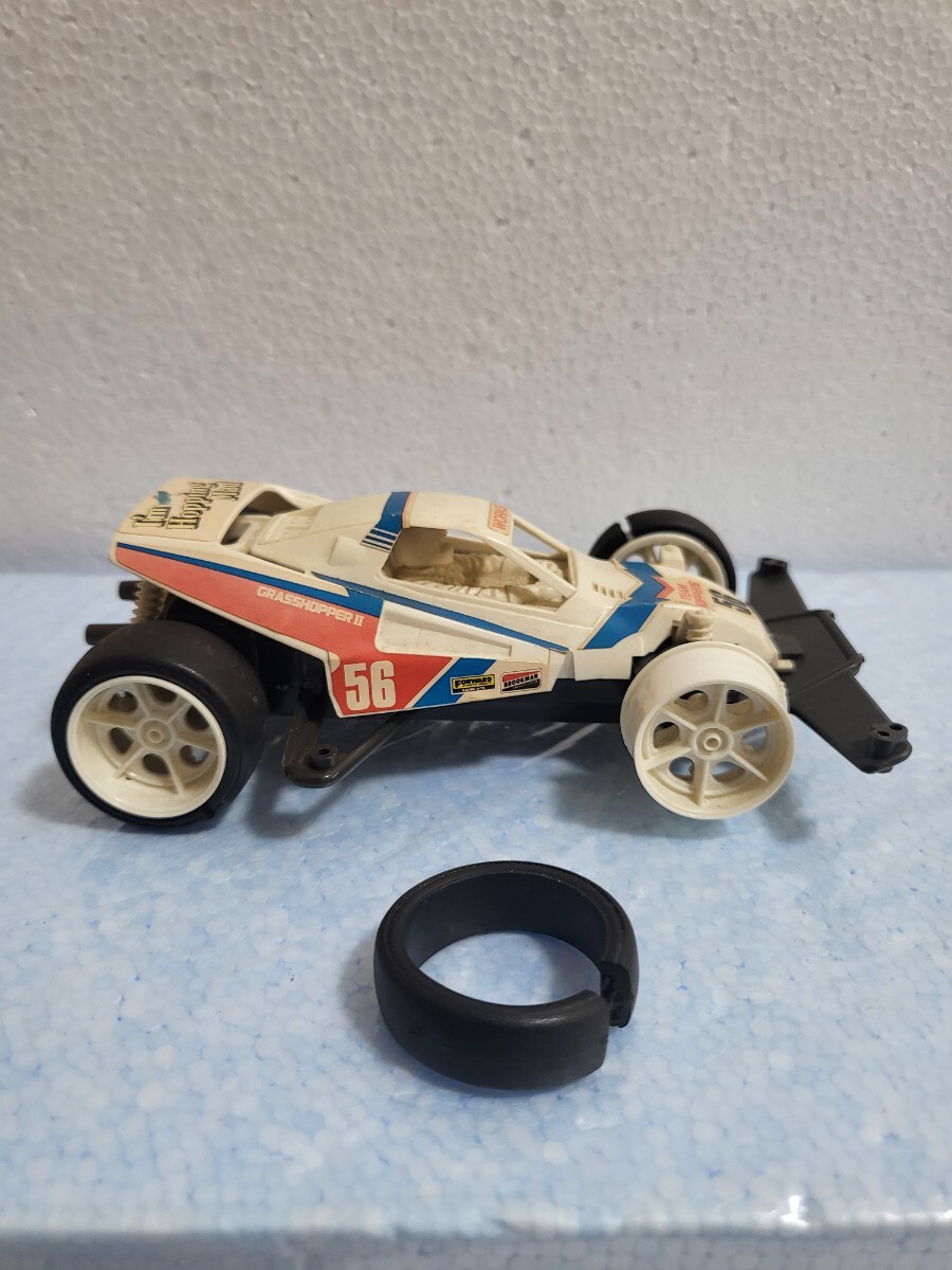 80年代 当時物 田宮 タミヤ レーサー ミニ四駆 グラスホッパーII 80年代 当時物 田宮 タミヤ レーサー ミニ四駆 グラスホッパーII